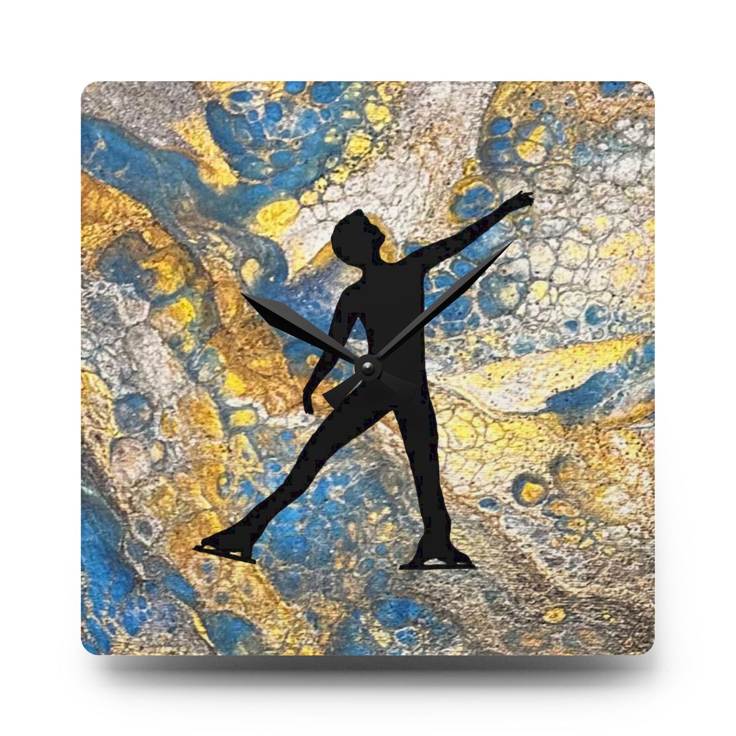 Figure skating Wall Clock