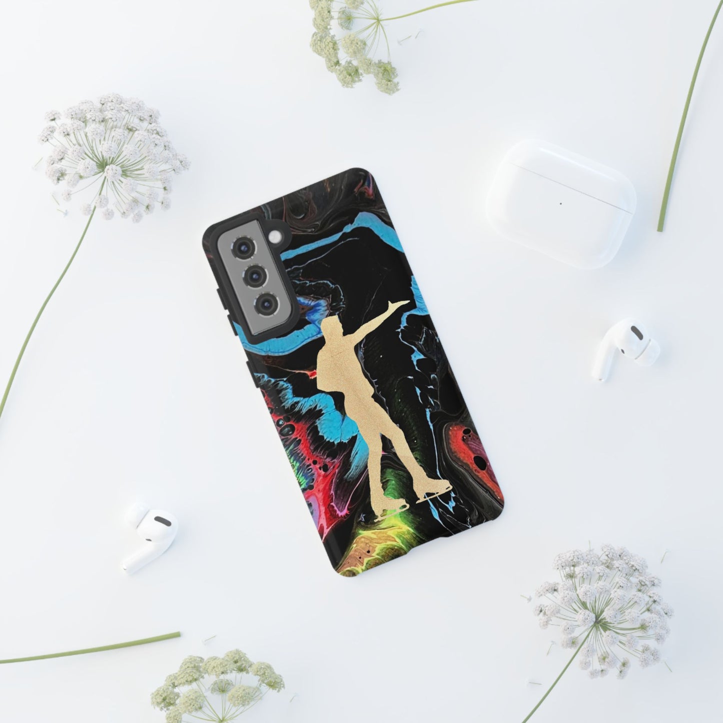 Figure skating phone cases