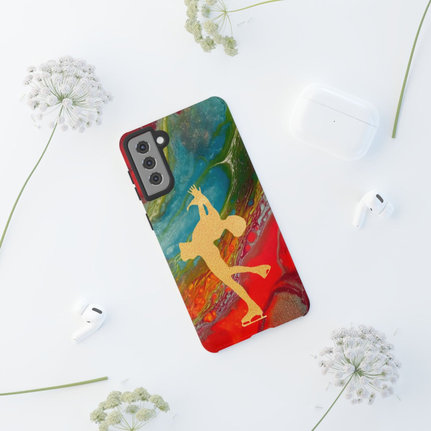 Figure skating phone cases