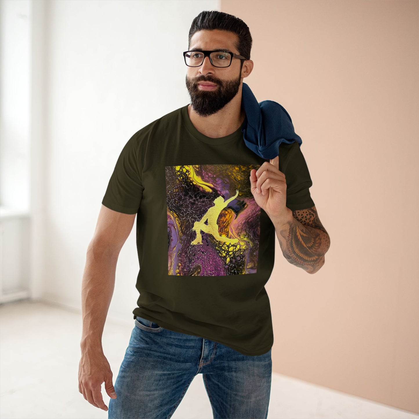 Men's figure skating T-shirt