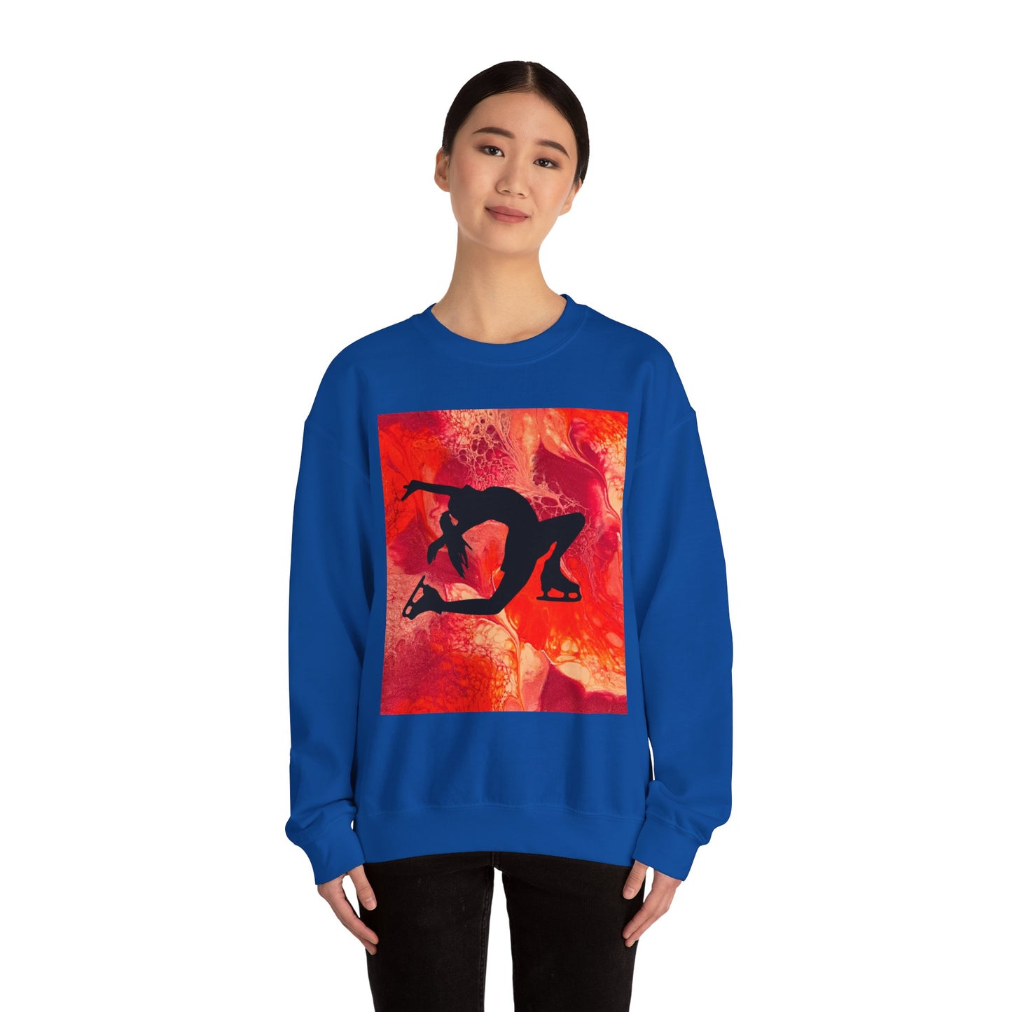 Unisex Figure Skating Crewneck Sweatshirt