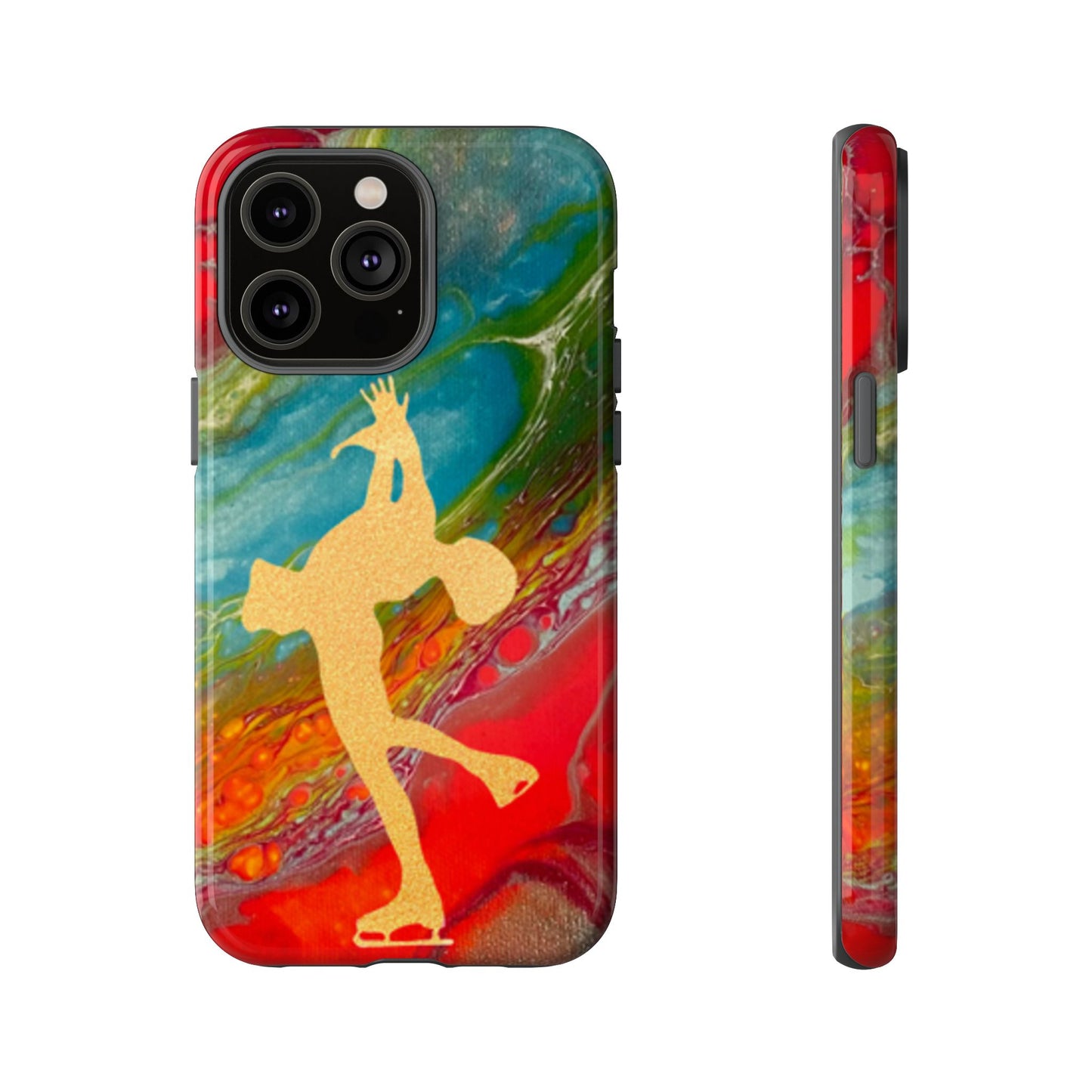 Figure skating phone cases