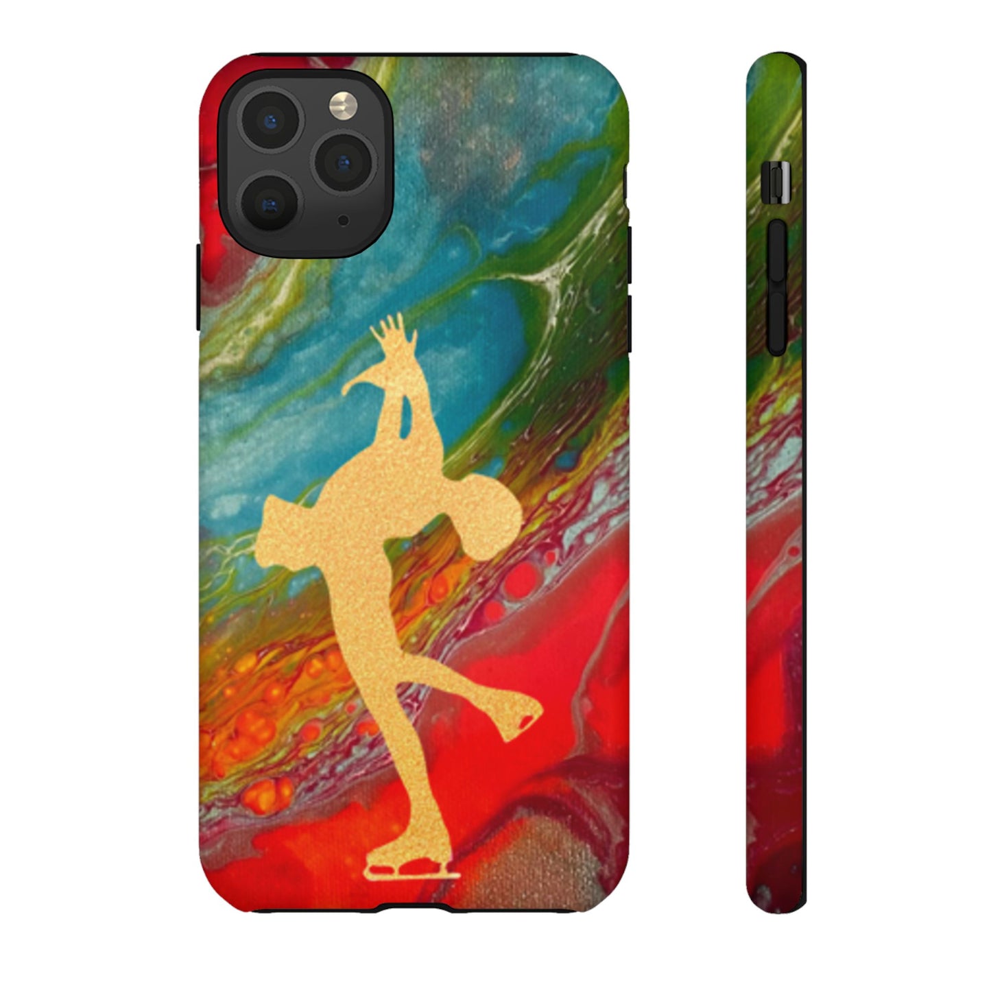 Figure skating phone cases