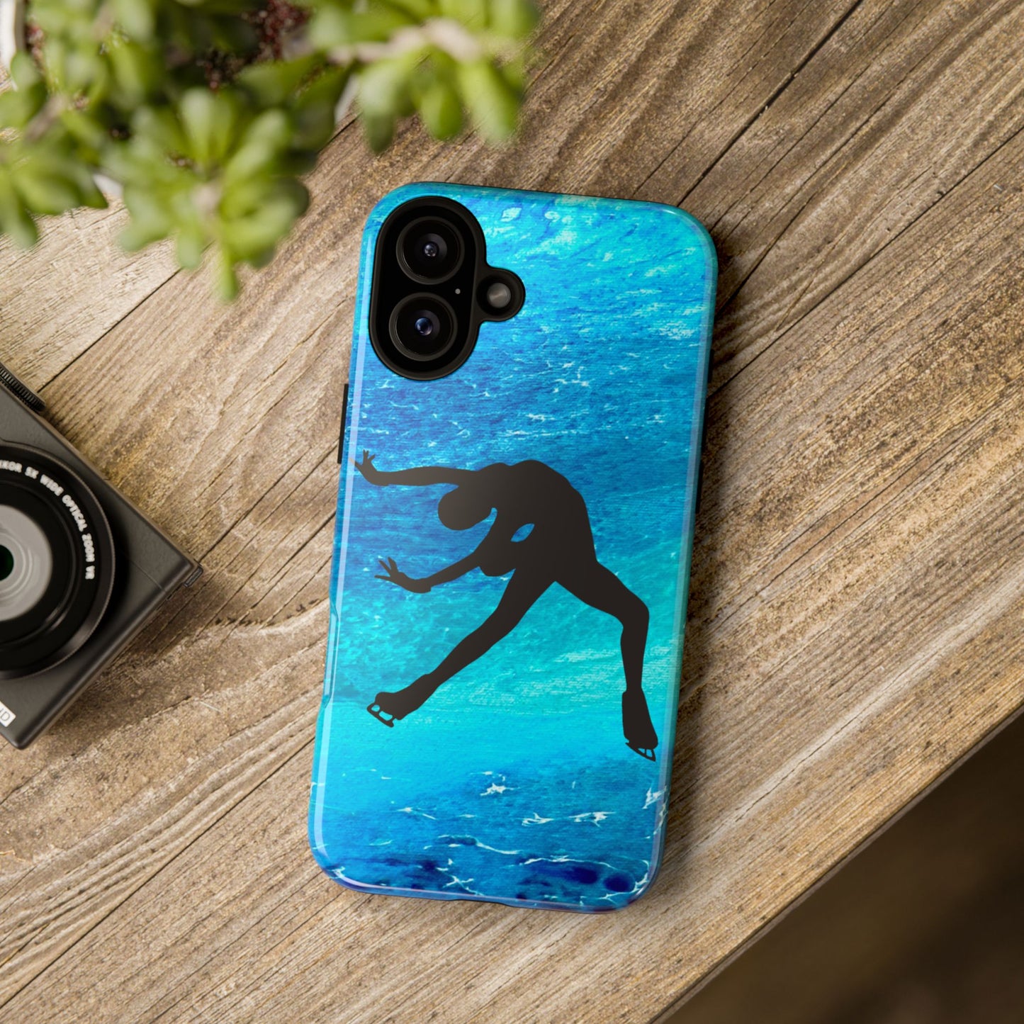 Figure skating phone cases