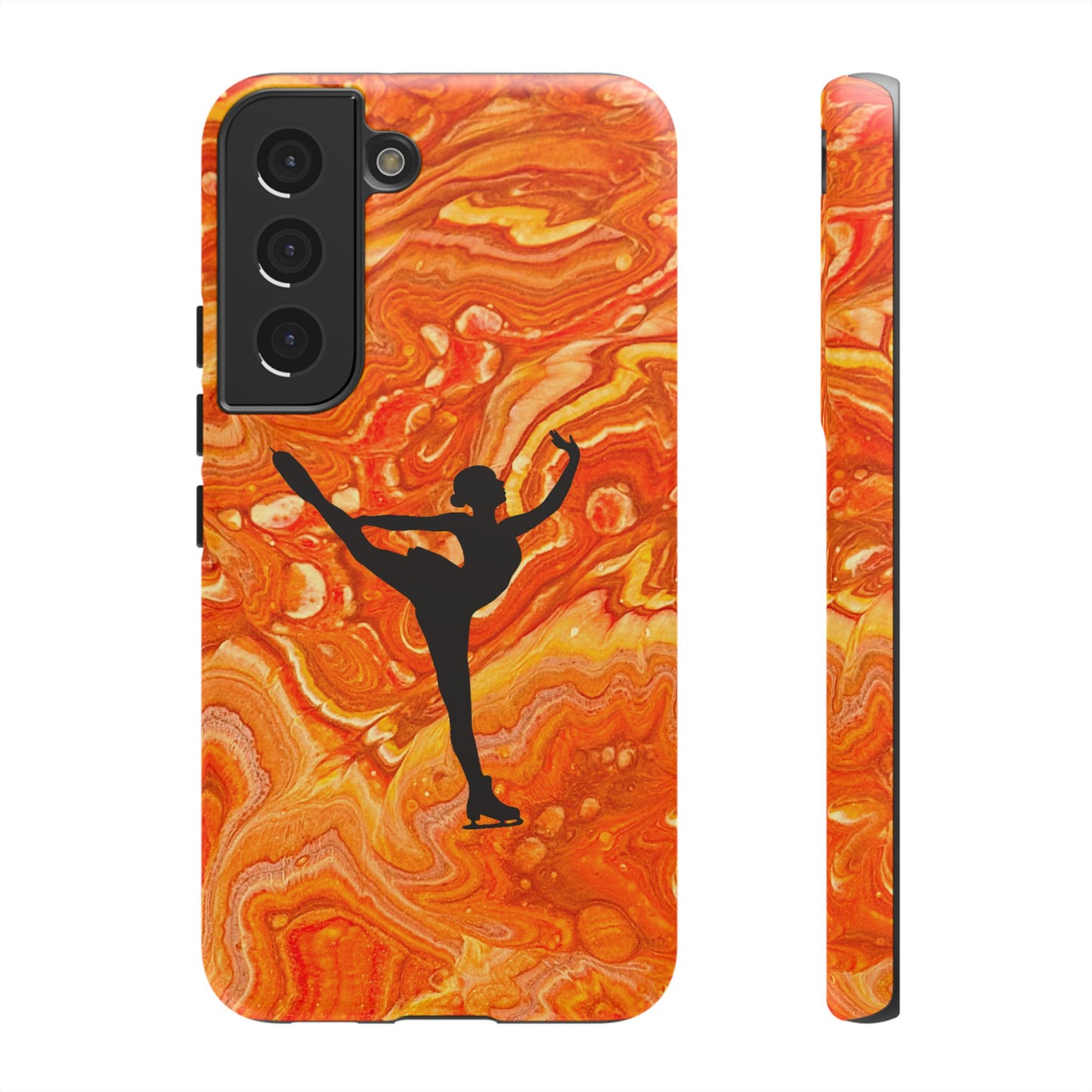 Figure skating phone case