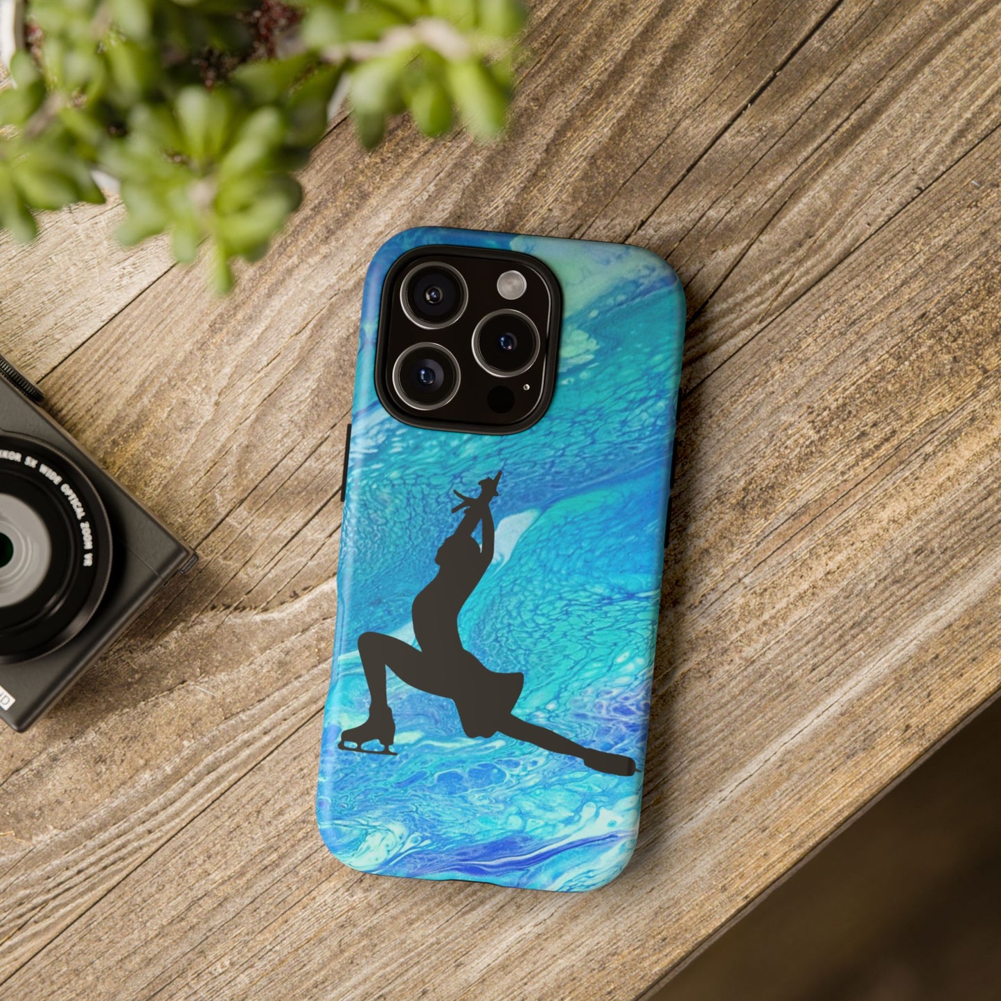 Figure skating phone cases