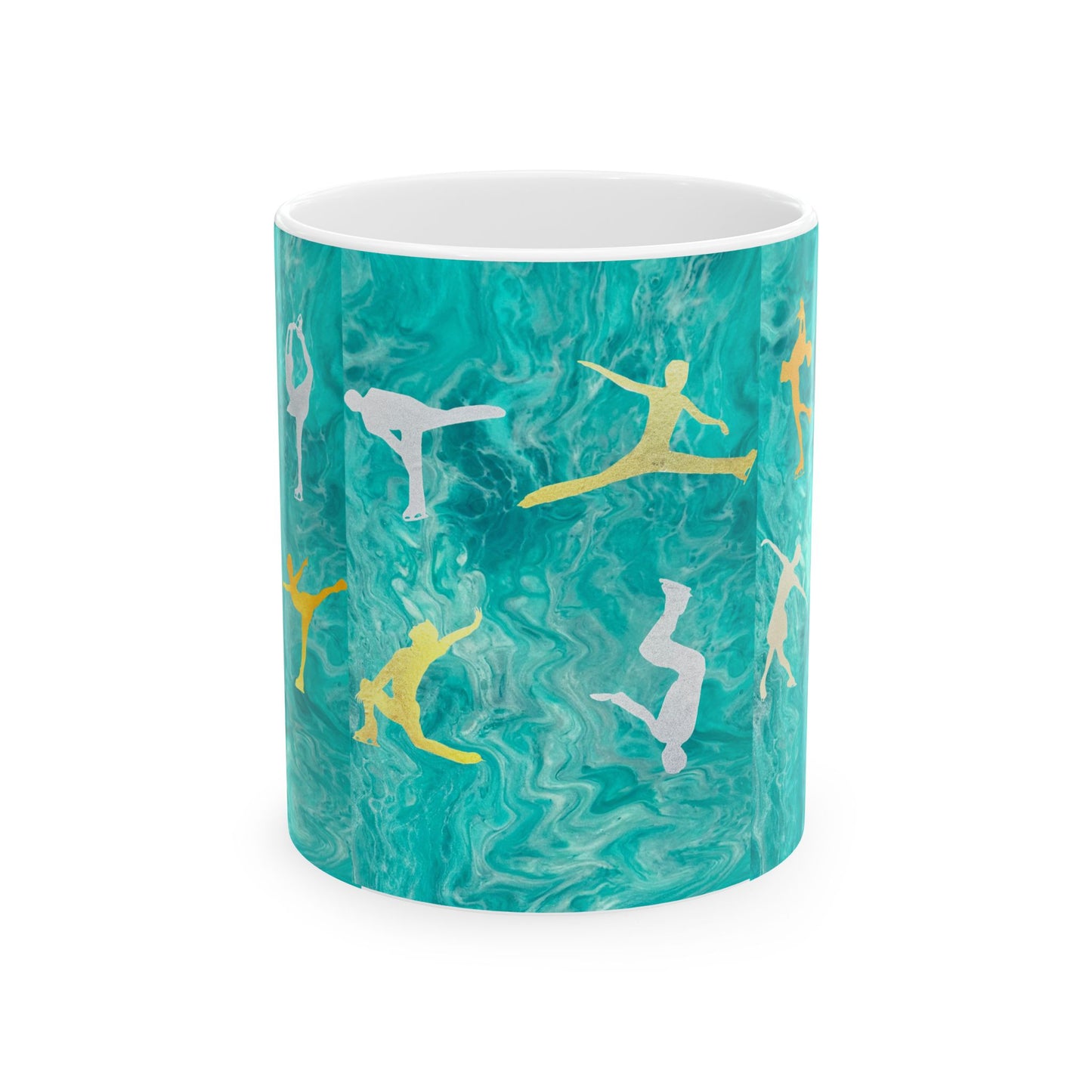 Figure skating Ceramic Mug, (11oz, 15oz)