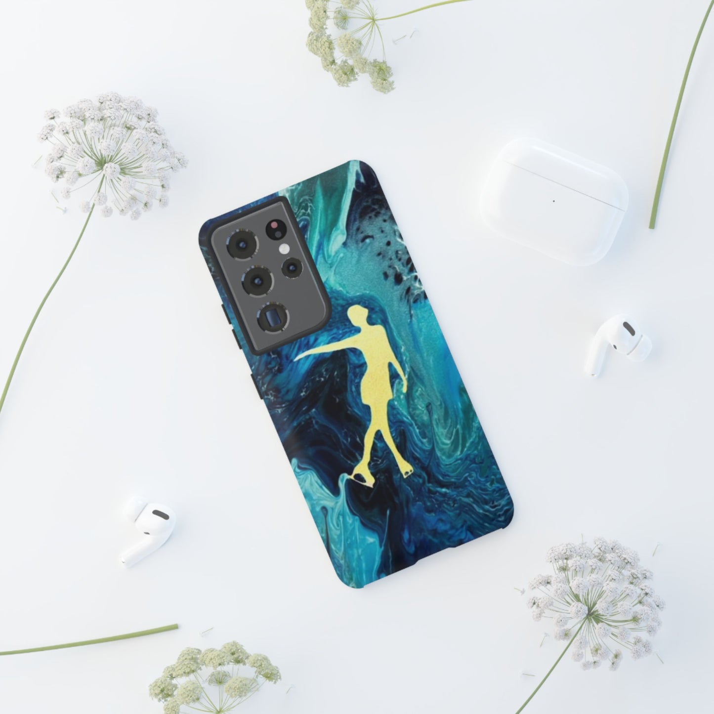 Figure skating phone case