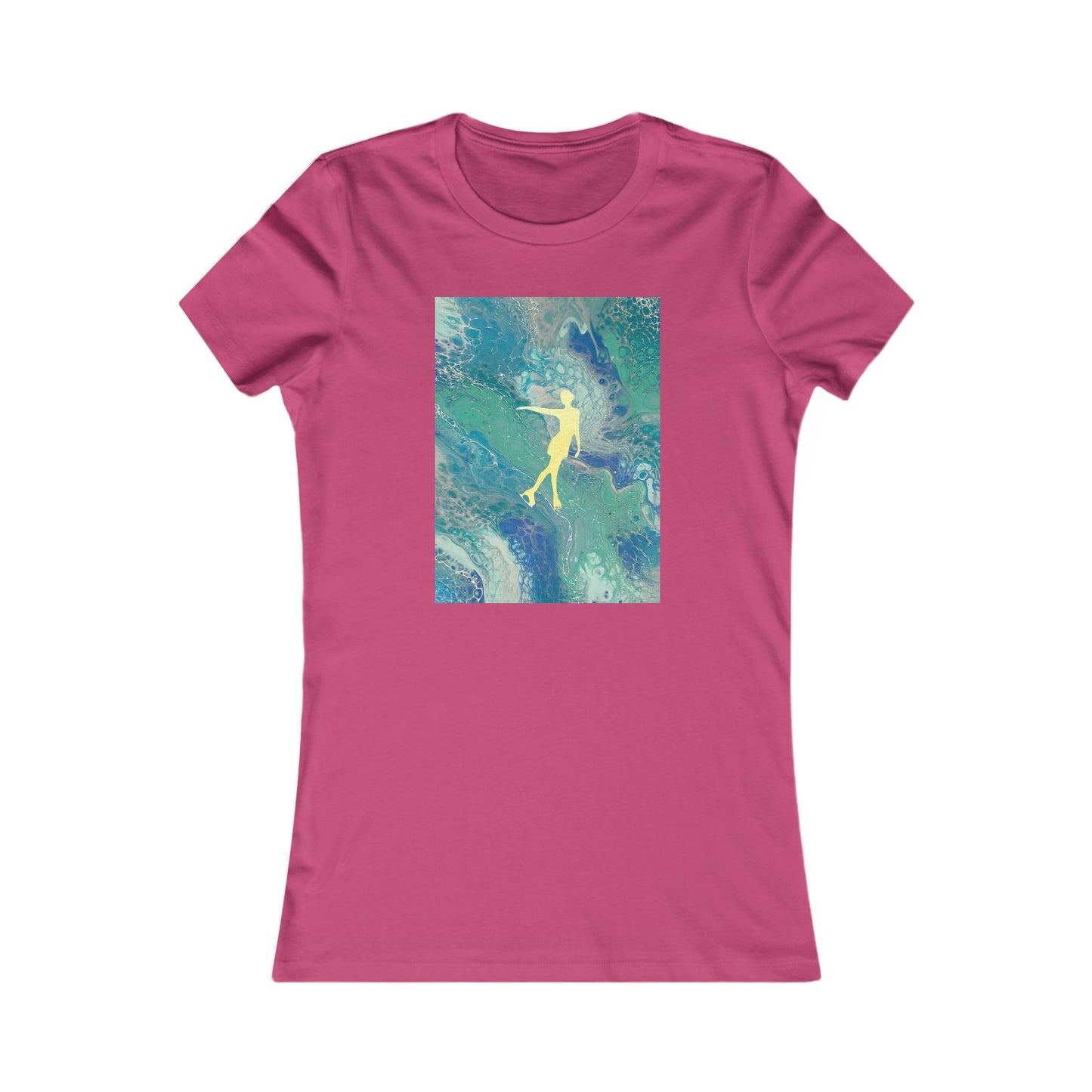 Ladies figure skating T-shirt