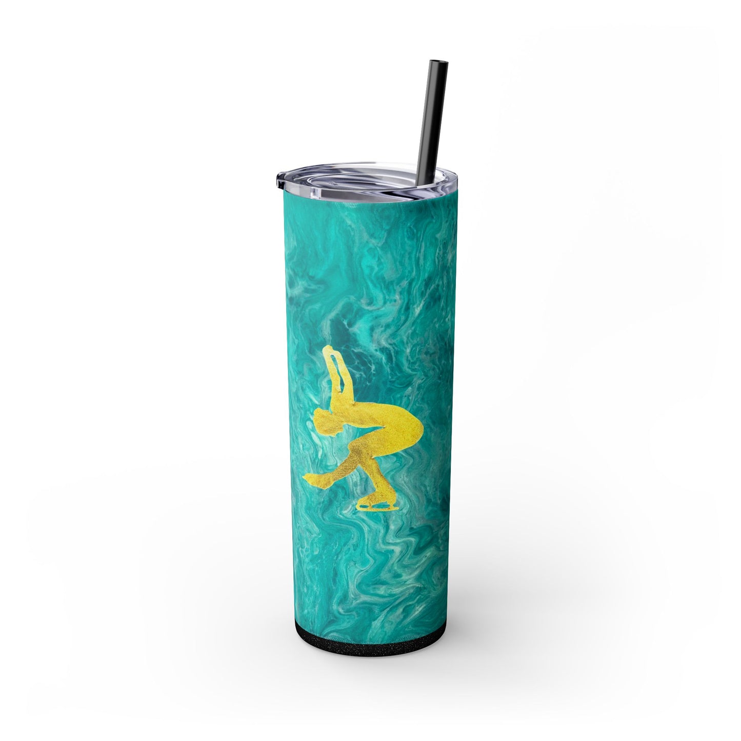 Figure Skating Tumbler,  20oz with straw