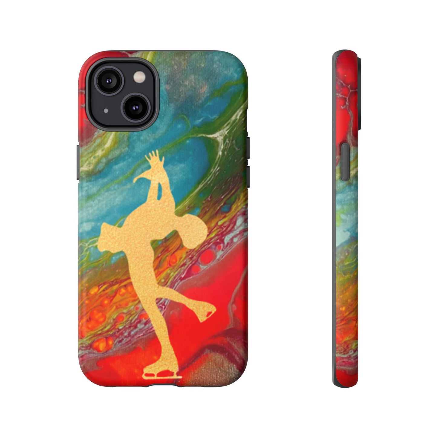 Figure skating phone cases