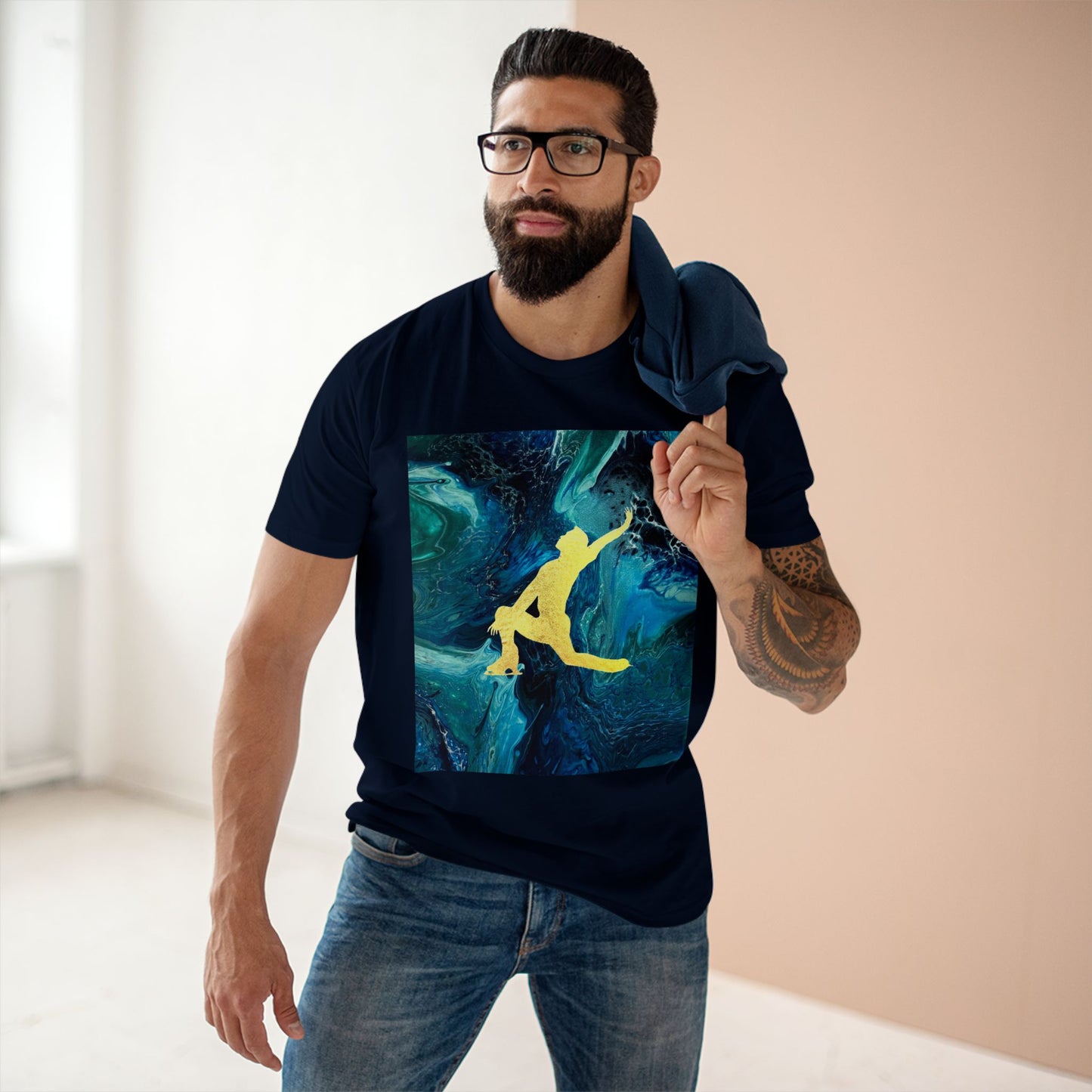 Men's figure skating T-shirt