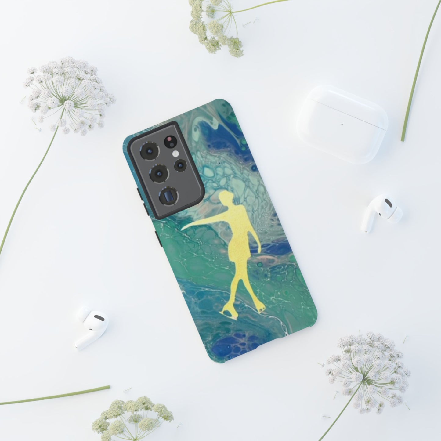 Figure skating phone cases