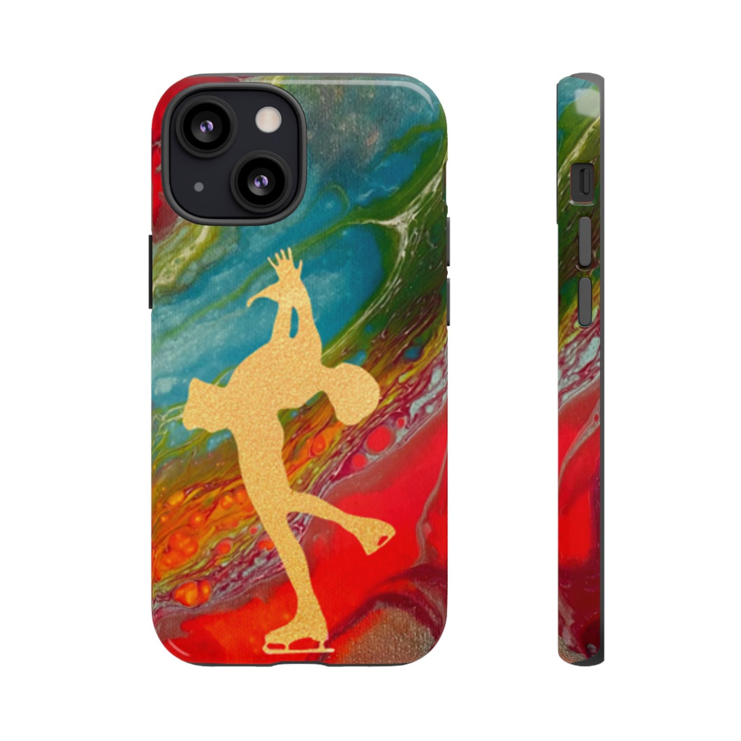 Figure skating phone cases