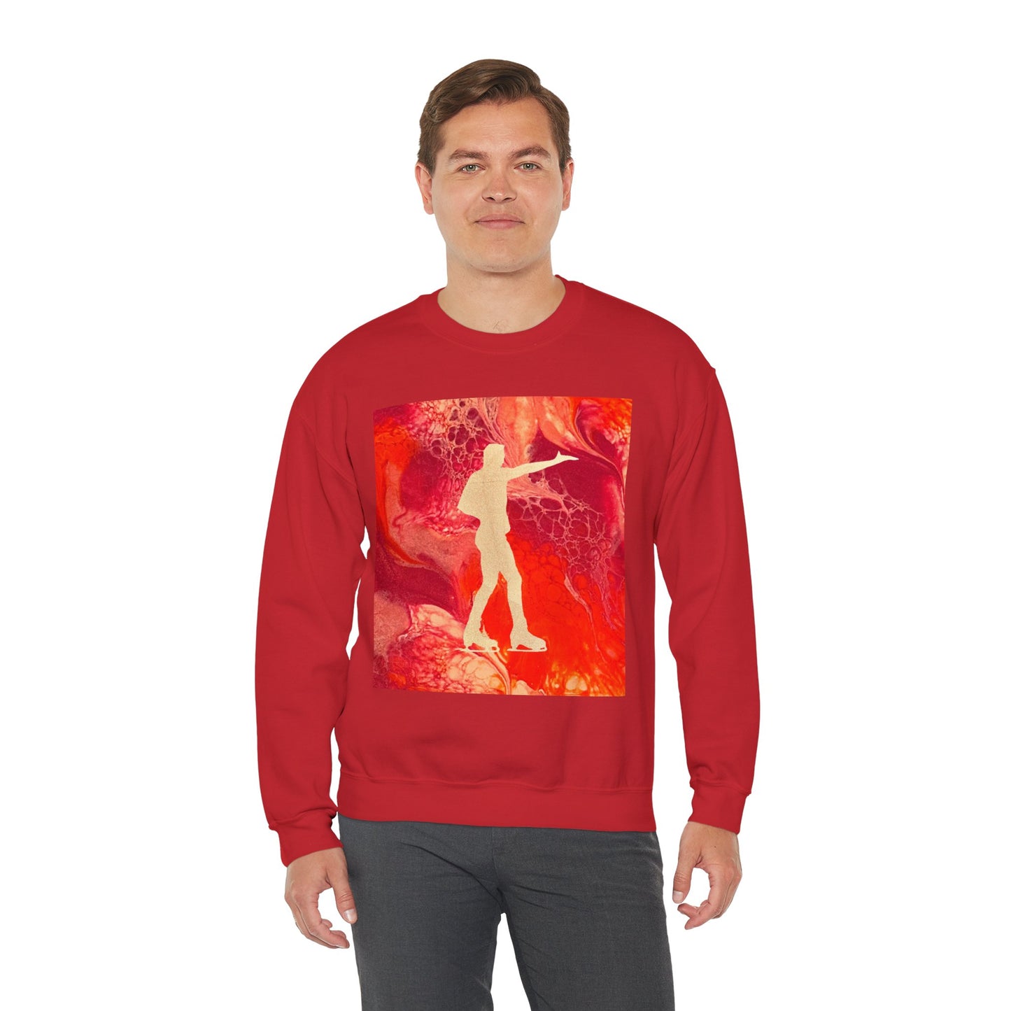 Unisex Figure Skating Crewneck Sweatshirt