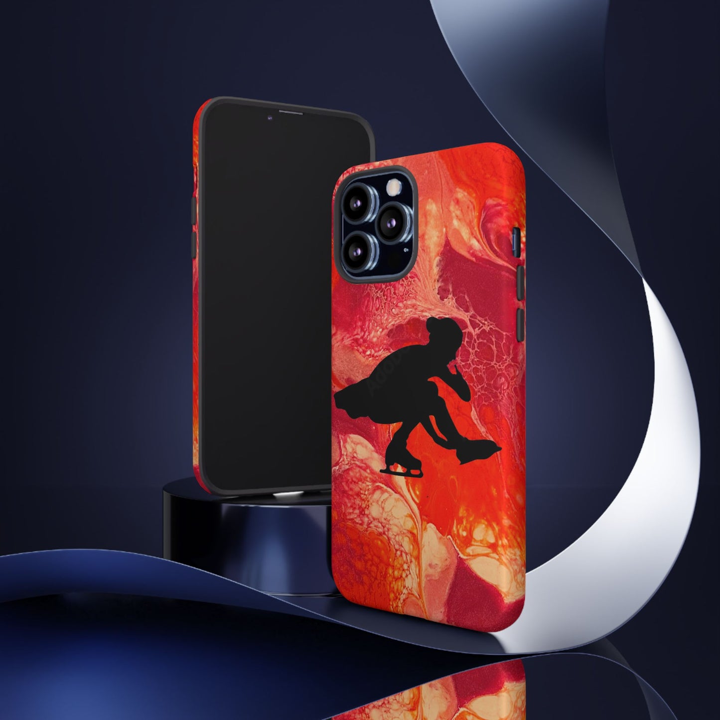 Figure skating phone cases