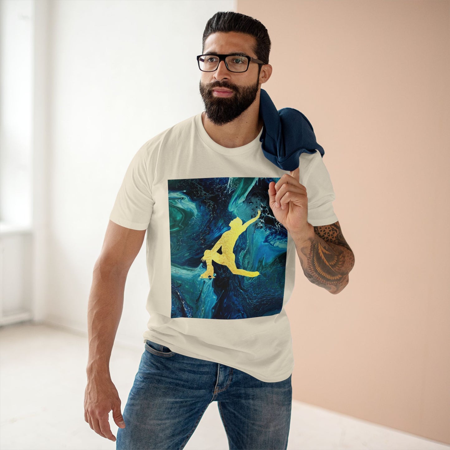 Men's figure skating T-shirt