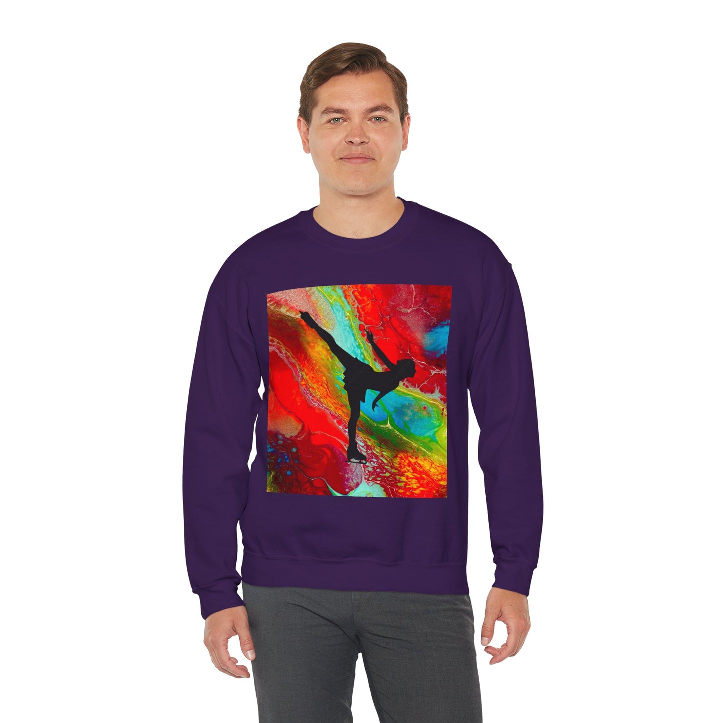 Unisex Figure Skating Crewneck Sweatshirt