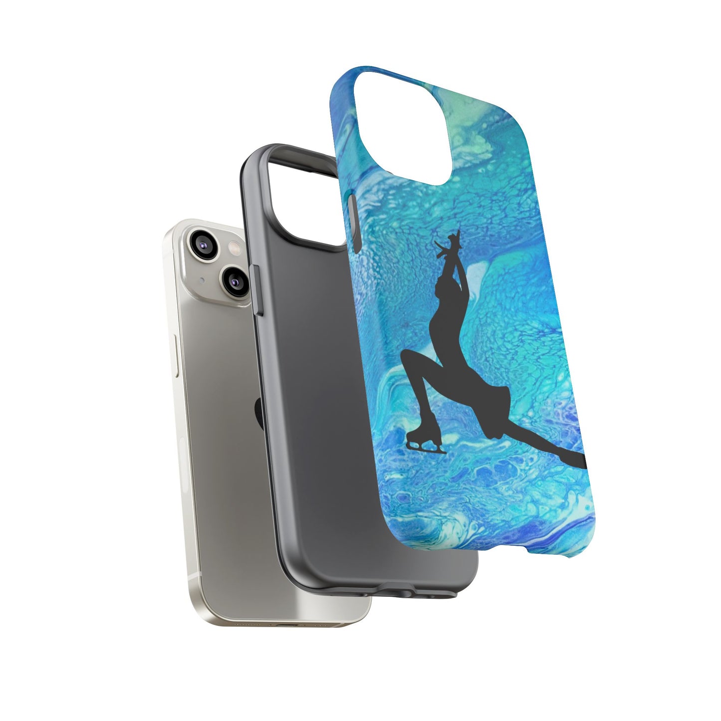 Figure skating phone cases