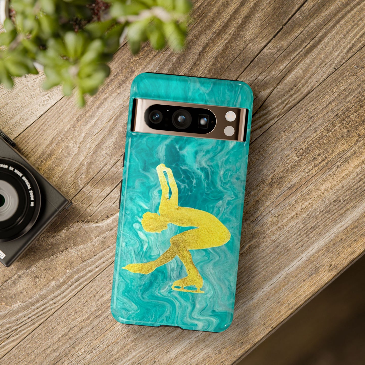 Figure skating phone cases