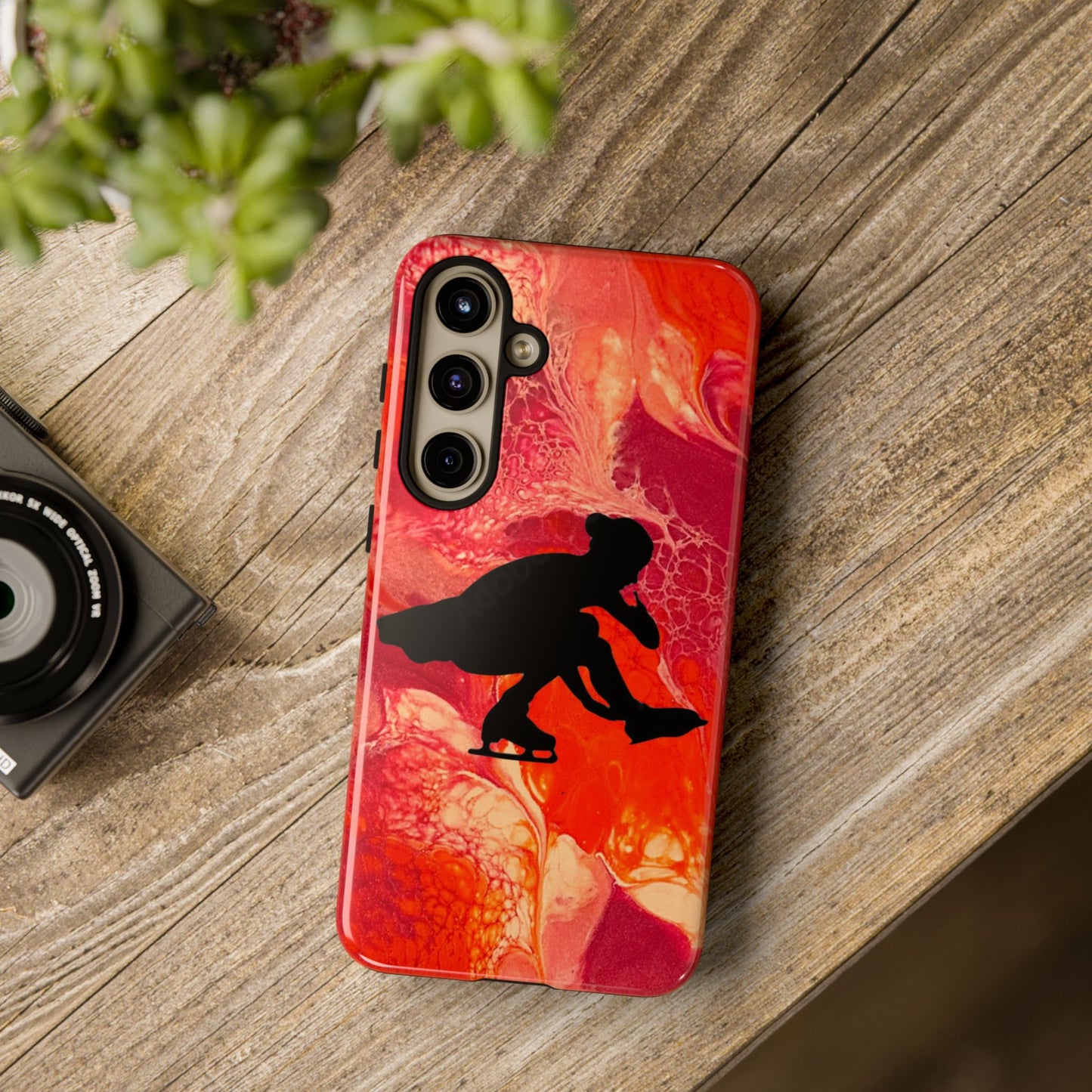 Figure skating phone cases