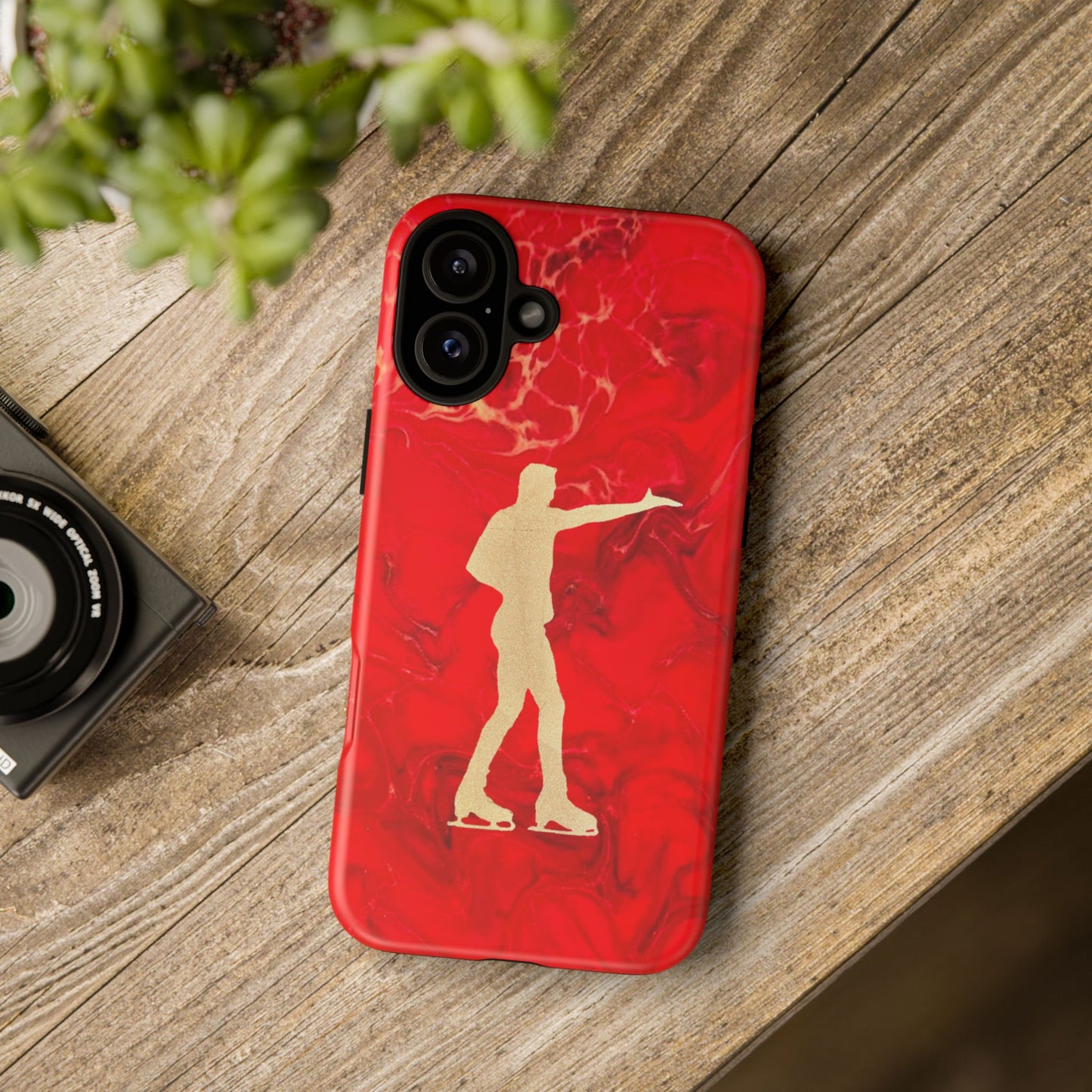 Figure skating phone cases