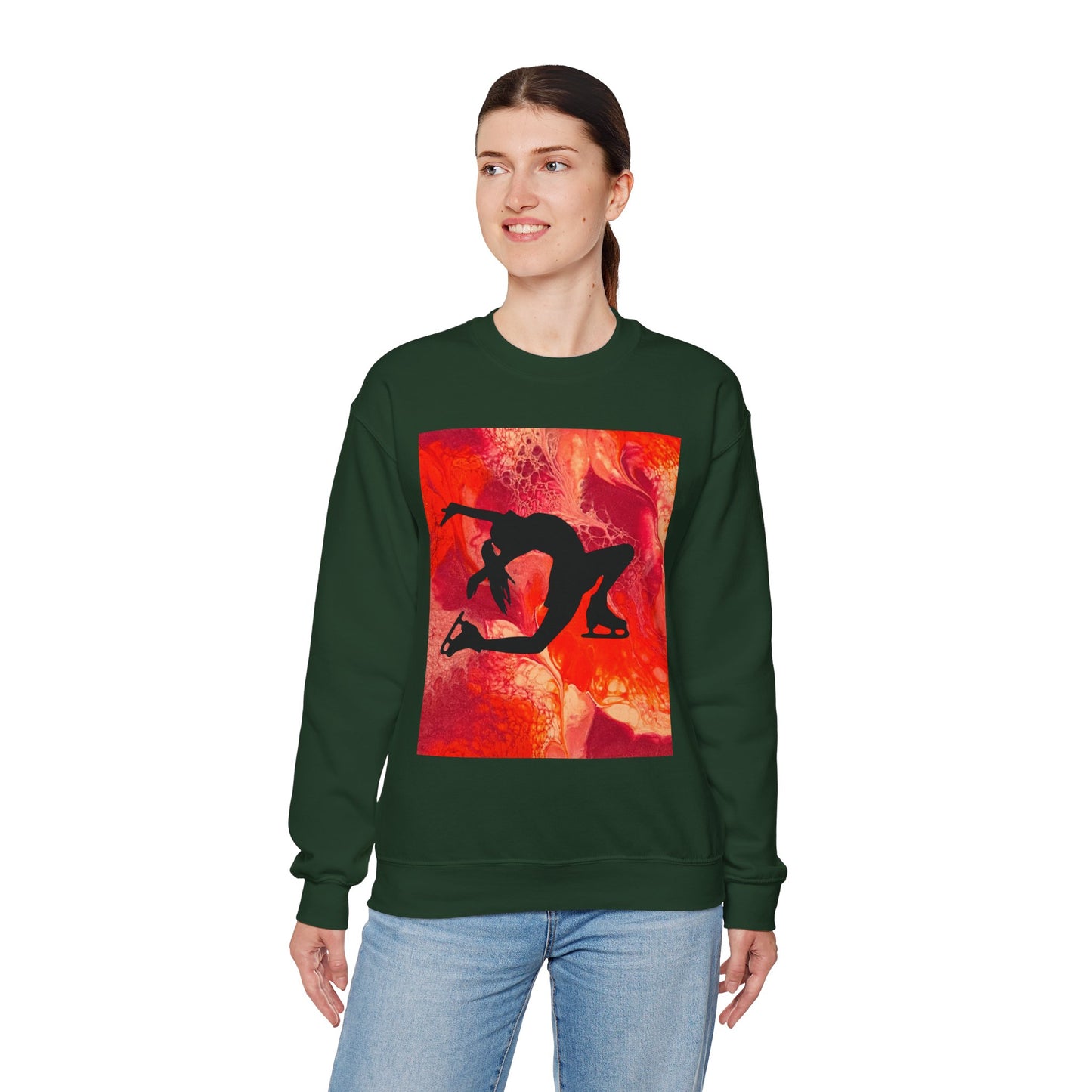 Unisex Figure Skating Crewneck Sweatshirt