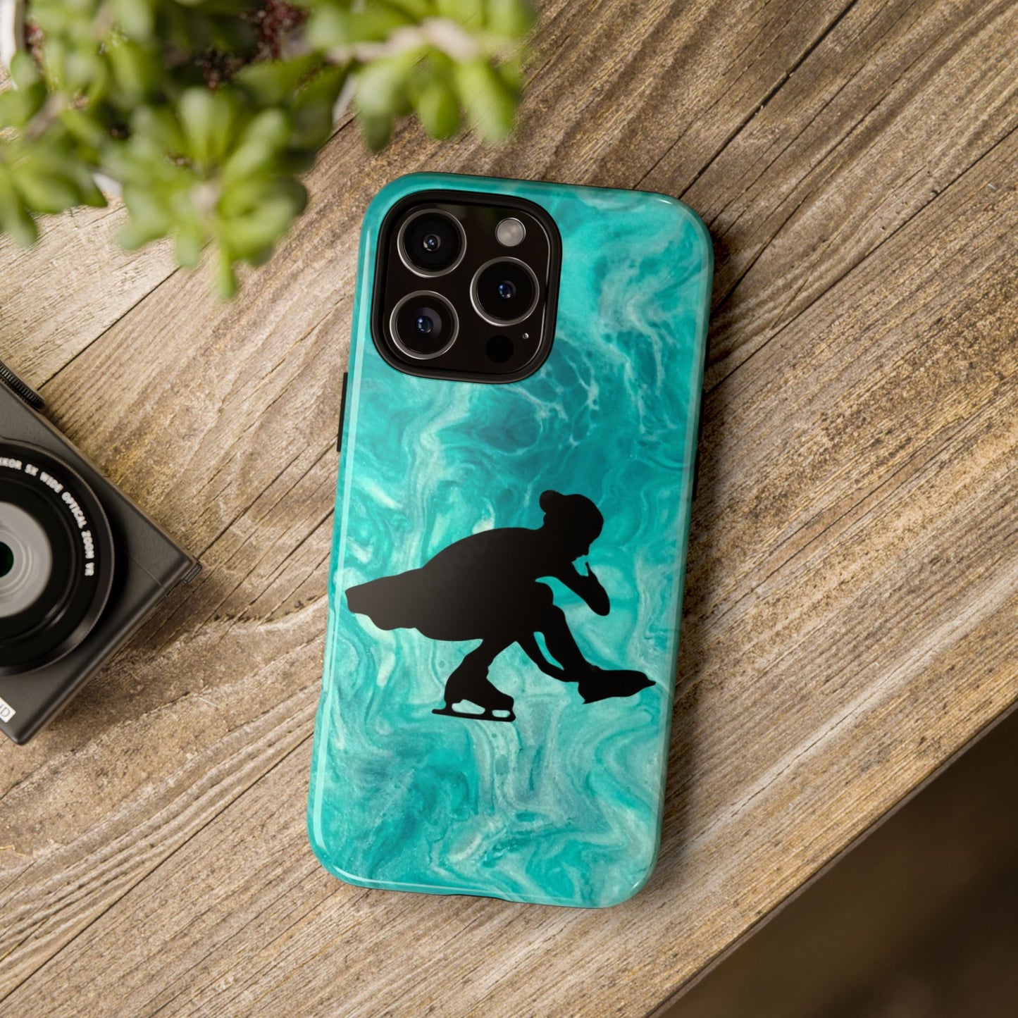 Figure skating phone cases