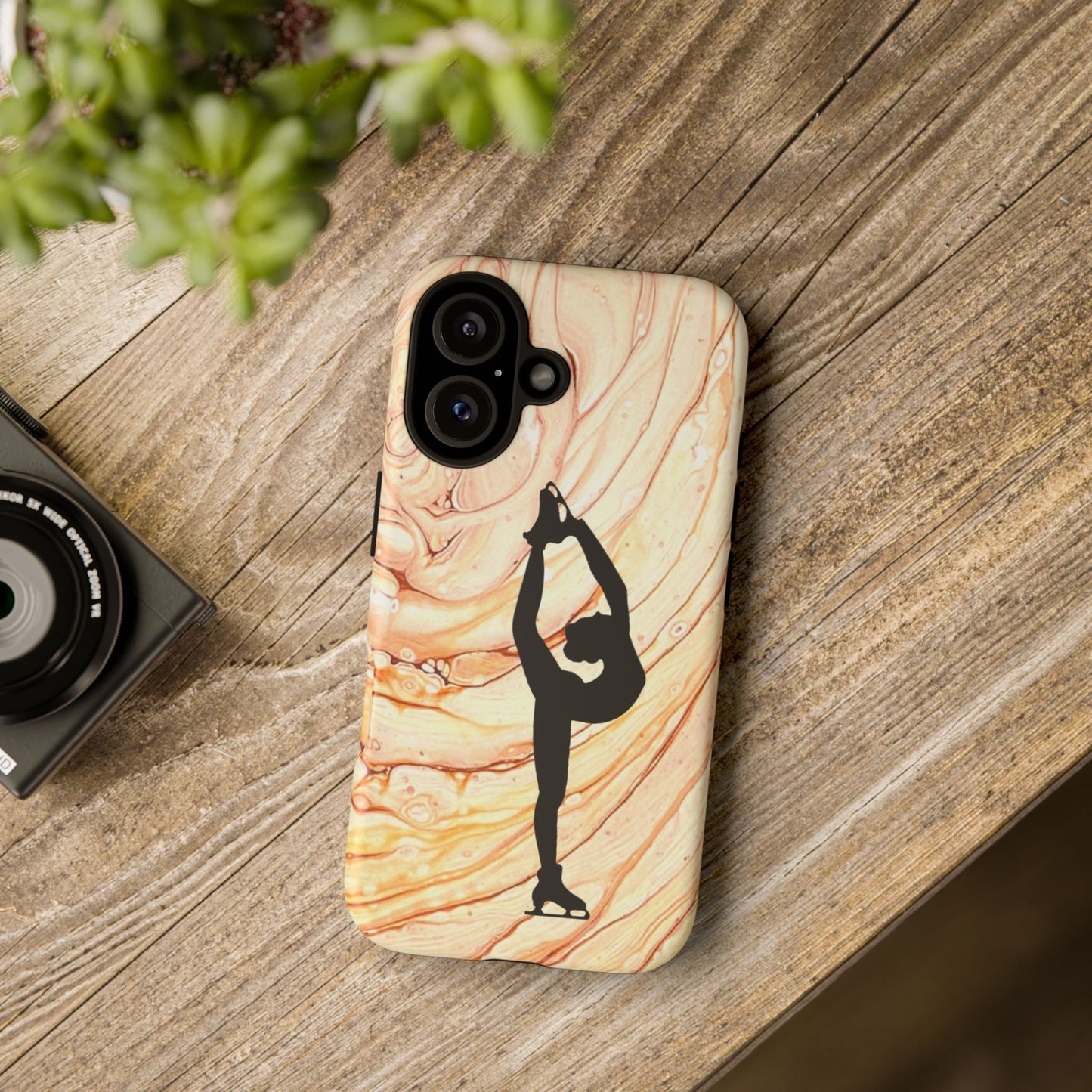 Figure skating phone cases