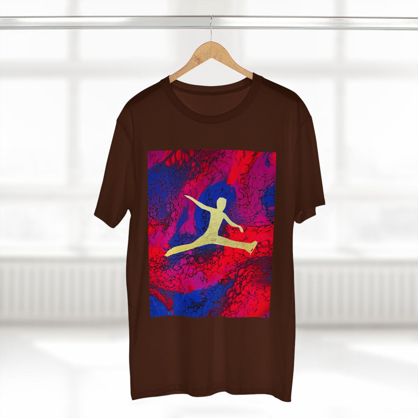 Men's figure skating T-shirt