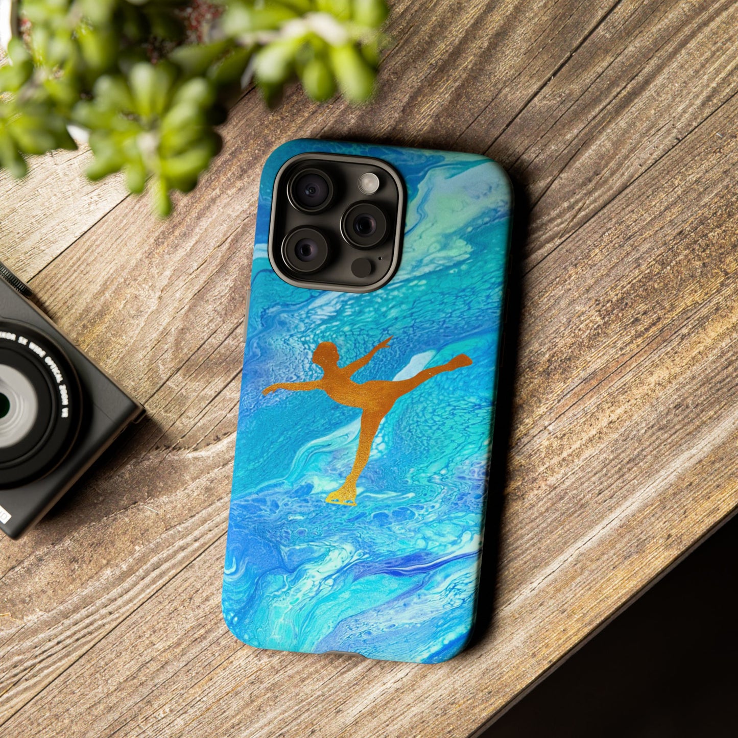 Figure skating phone cases