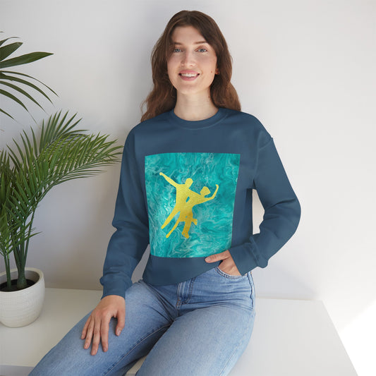 Unisex  Figure skating crewneck Sweatshirt