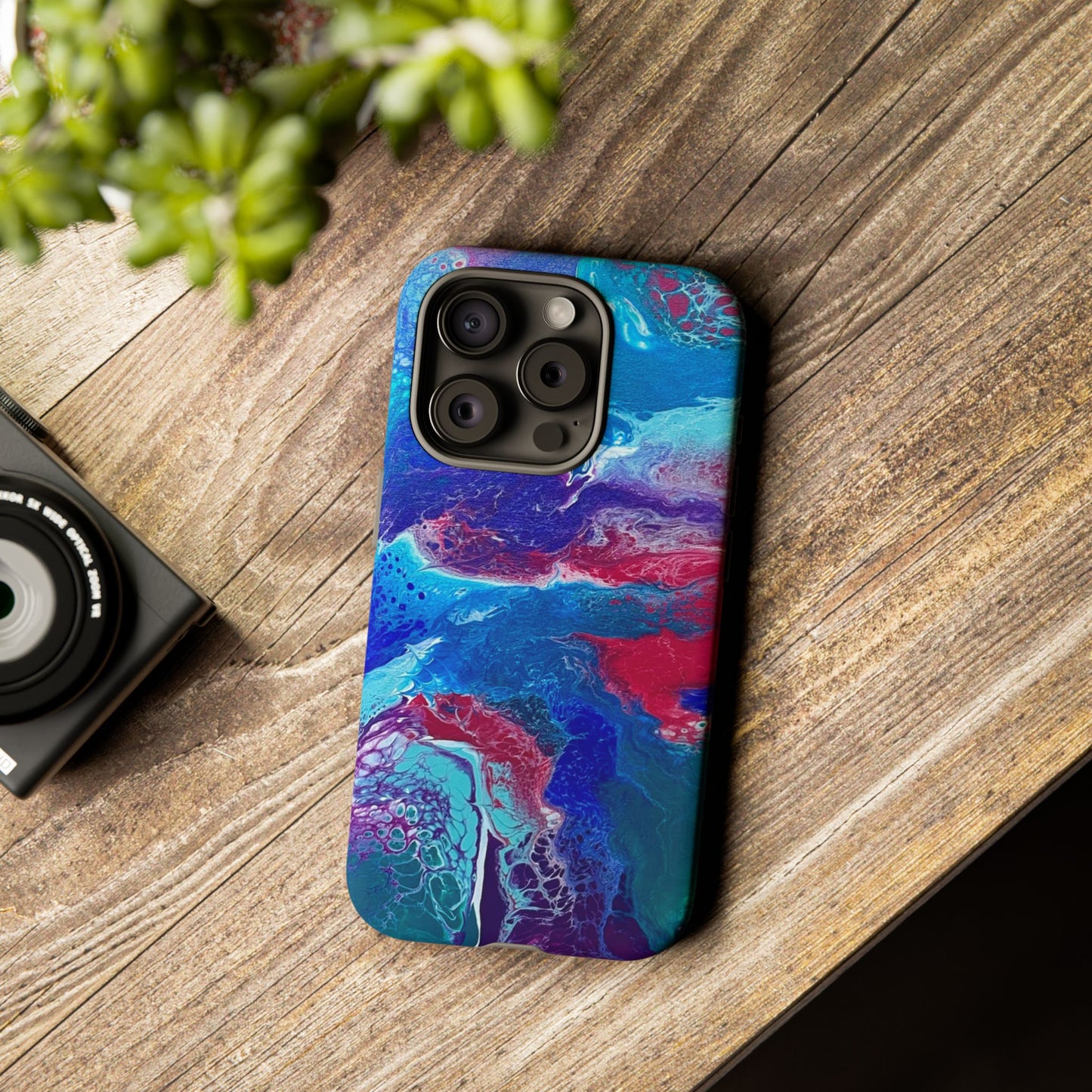 Tough Phone Case for iPhone, Samsung and Google pixel devices with Artwork Design