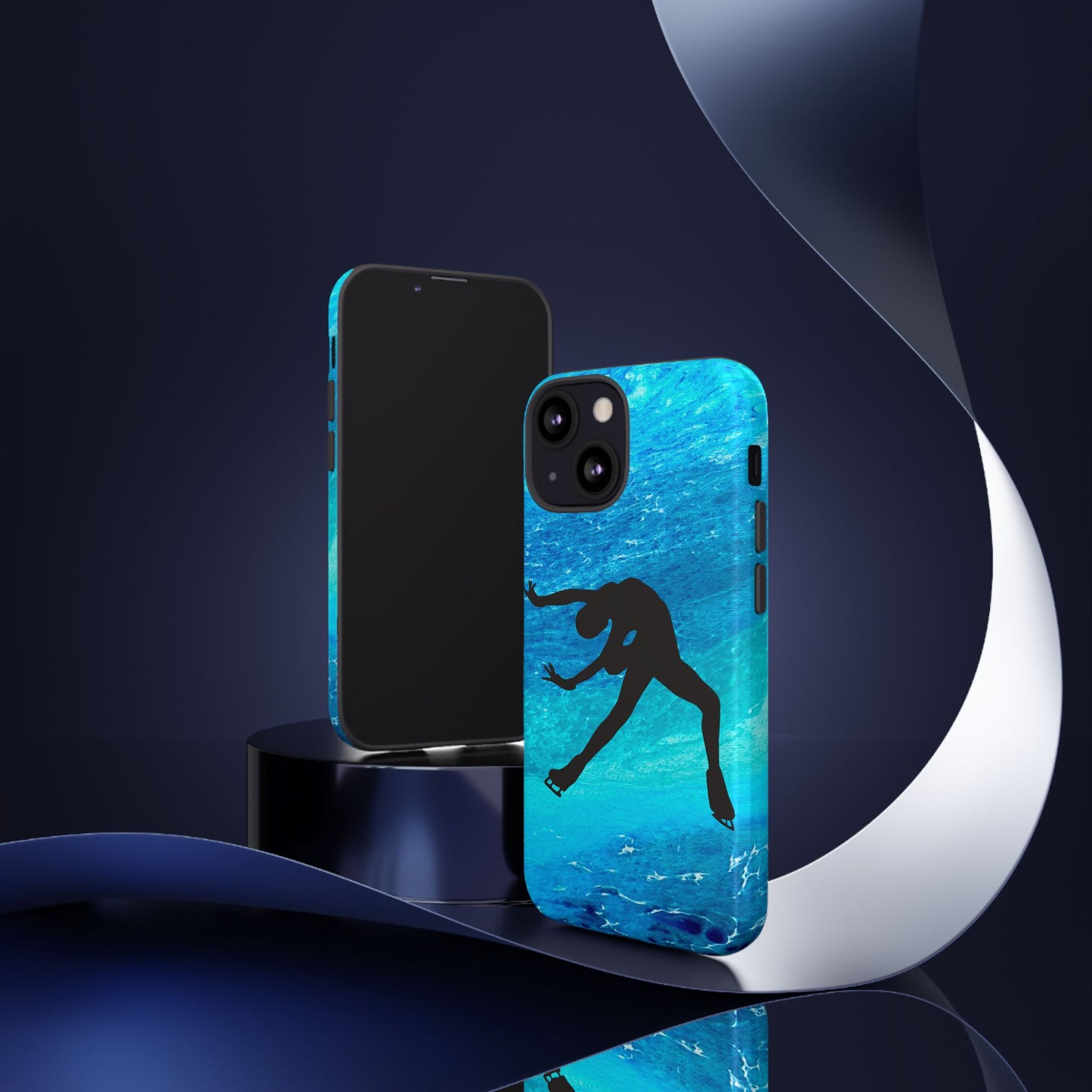 Figure skating phone cases