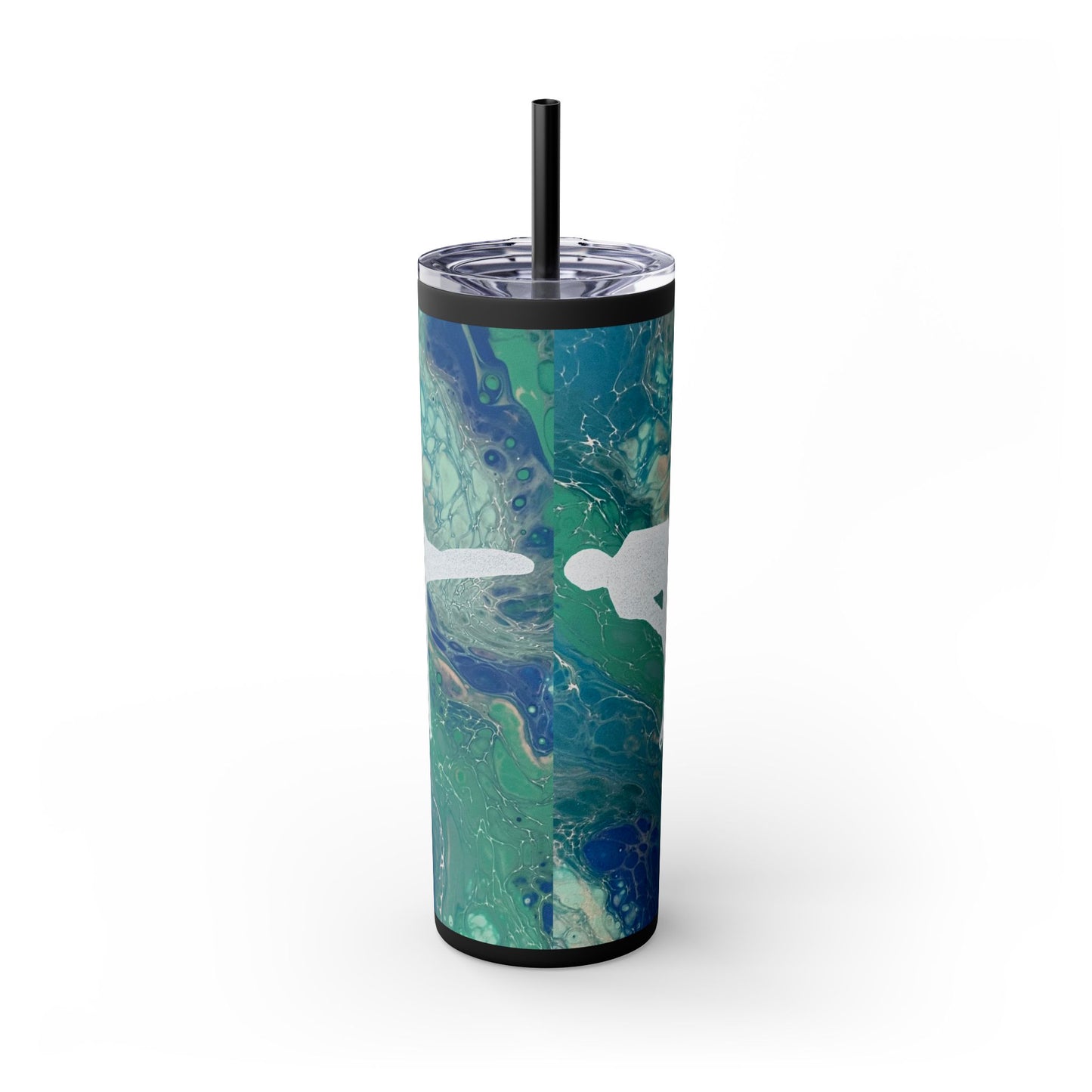 Figure Skating Tumbler, 20oz with Straw