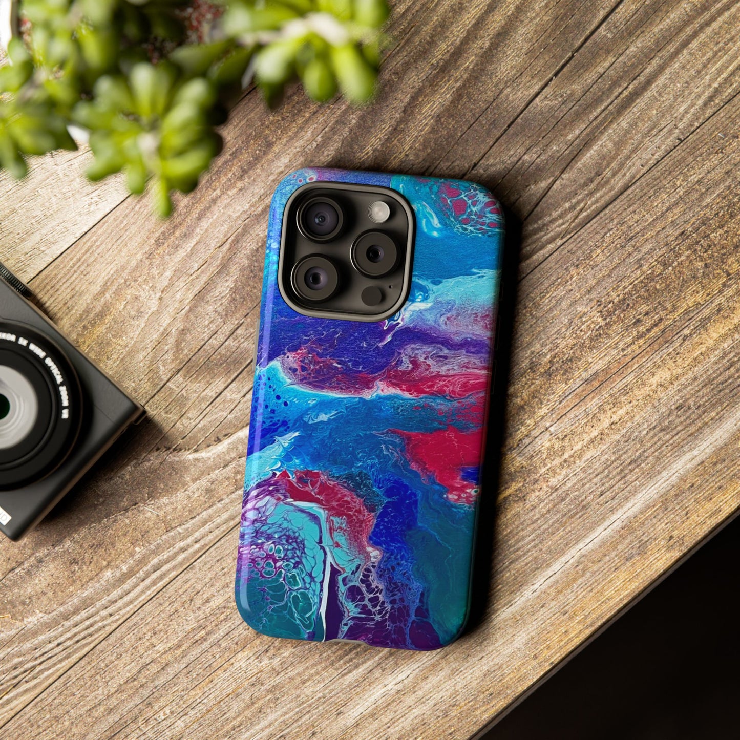 Tough Phone Case for iPhone, Samsung and Google pixel devices with Artwork Design