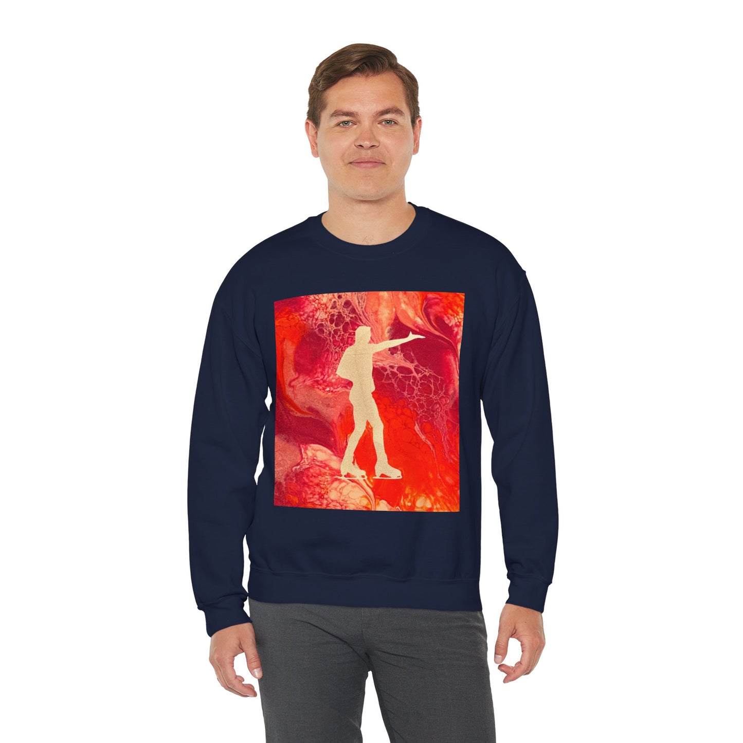 Unisex Figure Skating Crewneck Sweatshirt