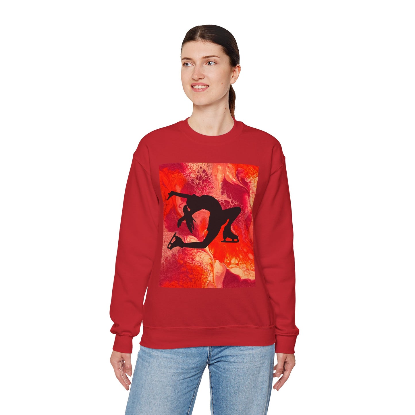 Unisex Figure Skating Crewneck Sweatshirt