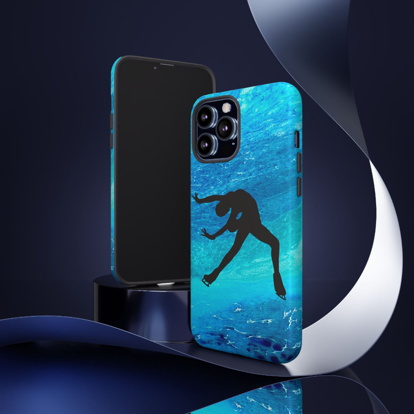 Figure skating phone cases