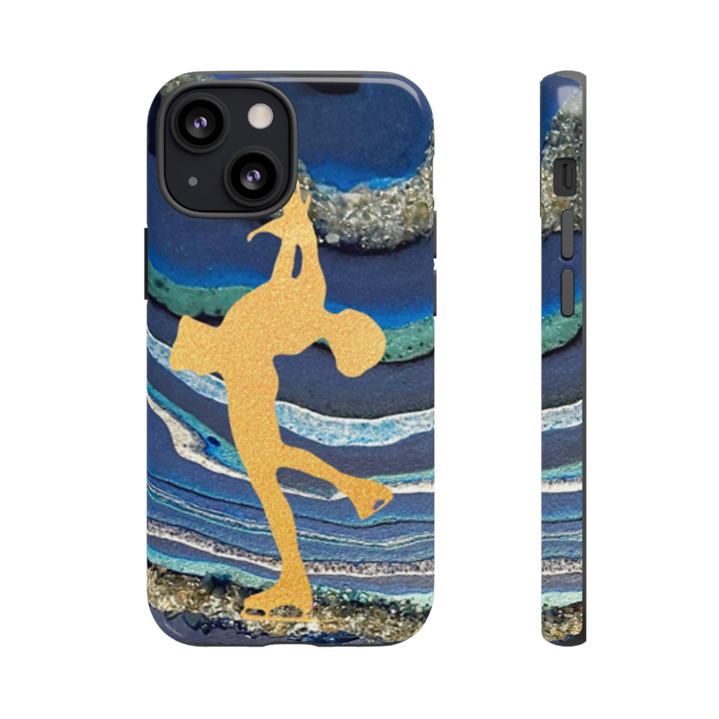 Figure skating phone case