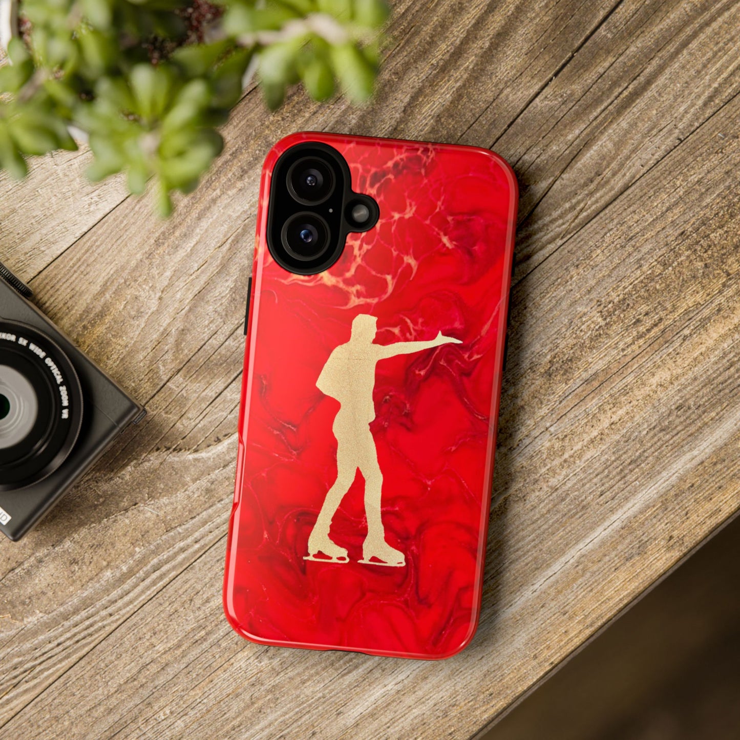 Figure skating phone cases