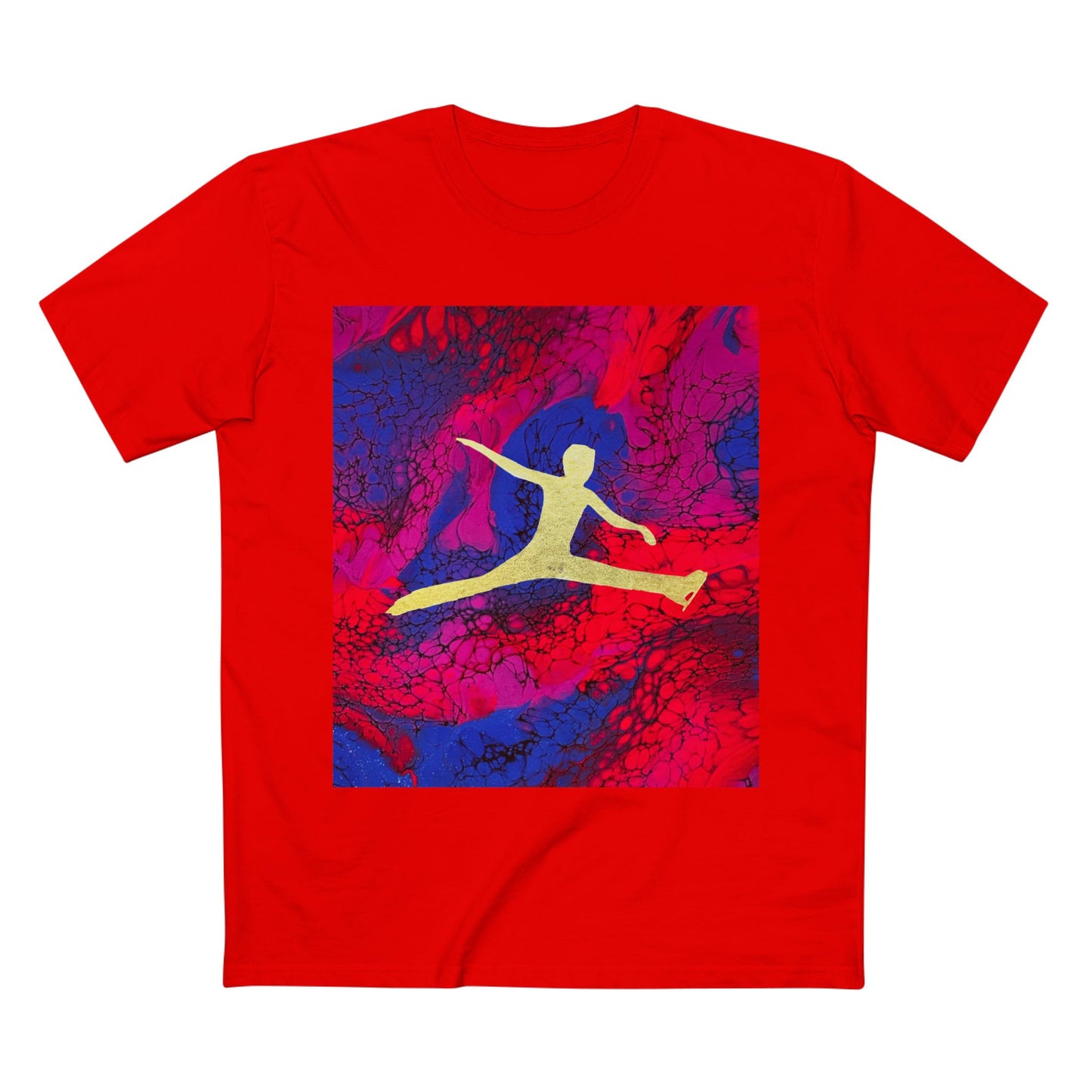 Men's figure skating T-shirt