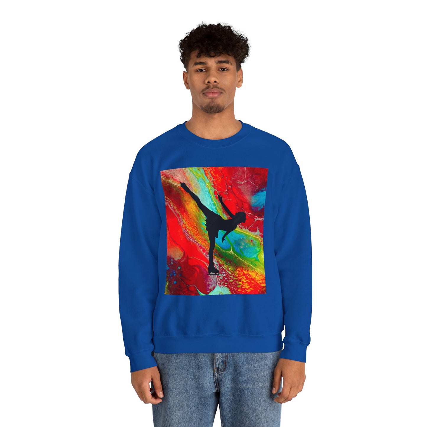 Unisex Figure Skating Crewneck Sweatshirt