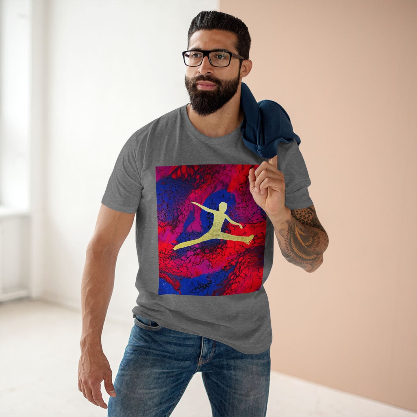 Men's figure skating T-shirt