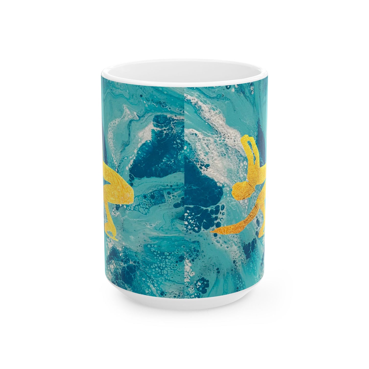 Figure Skating Ceramic Mug, (11oz, 15oz)