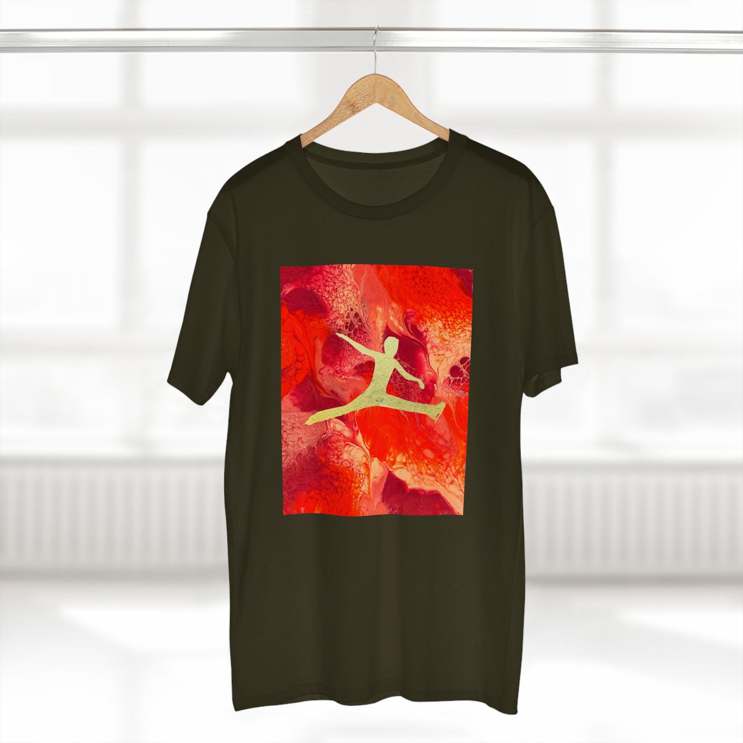 Men's figure skating T-shirt