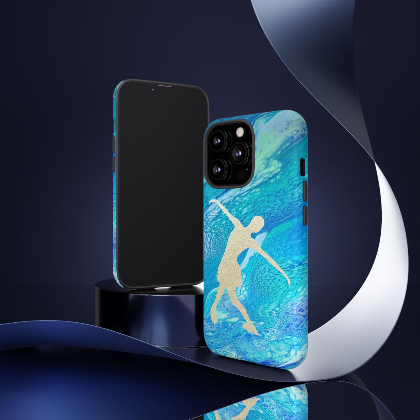 Figure skating phone cases