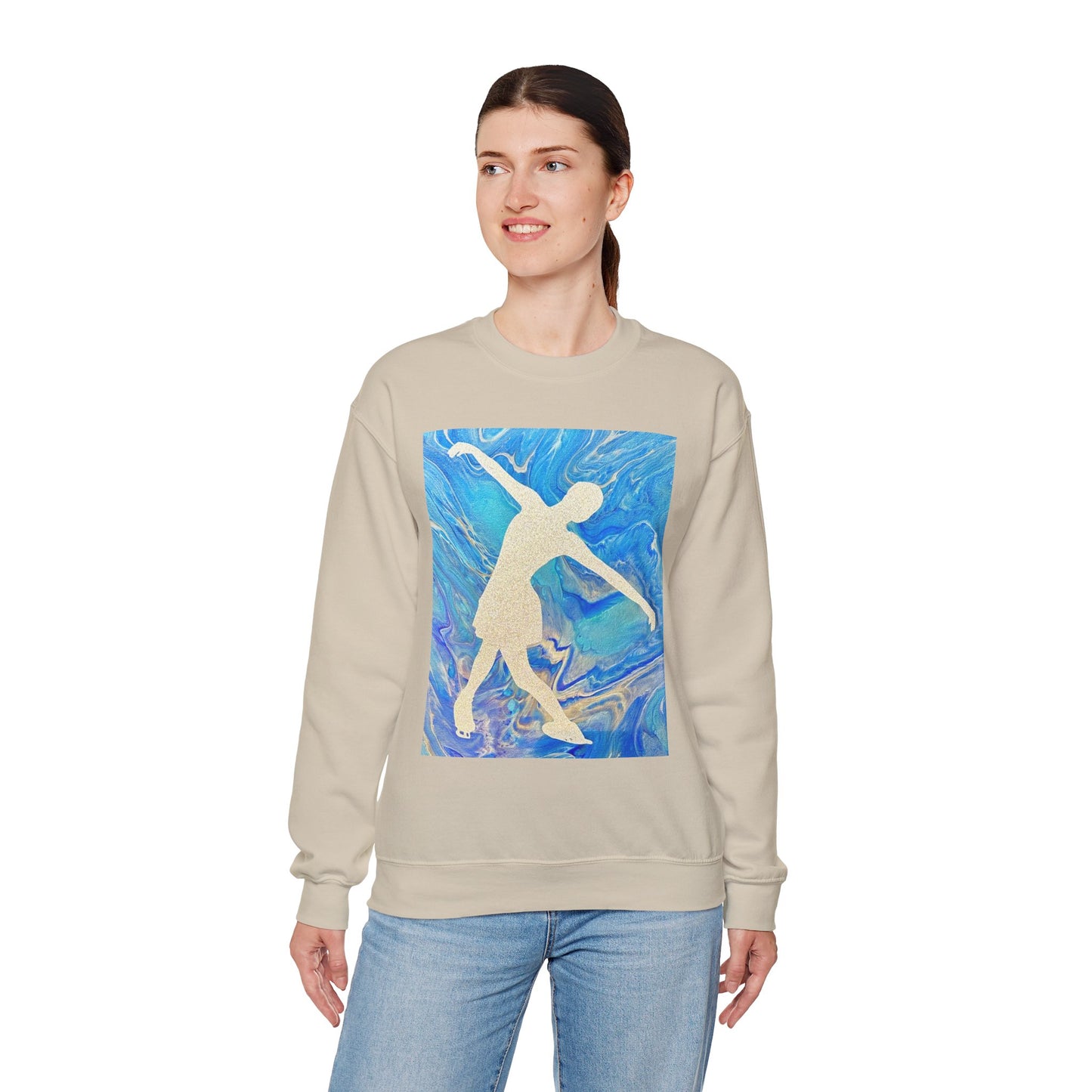 Unisex Figure Skating Crewneck Sweatshirt