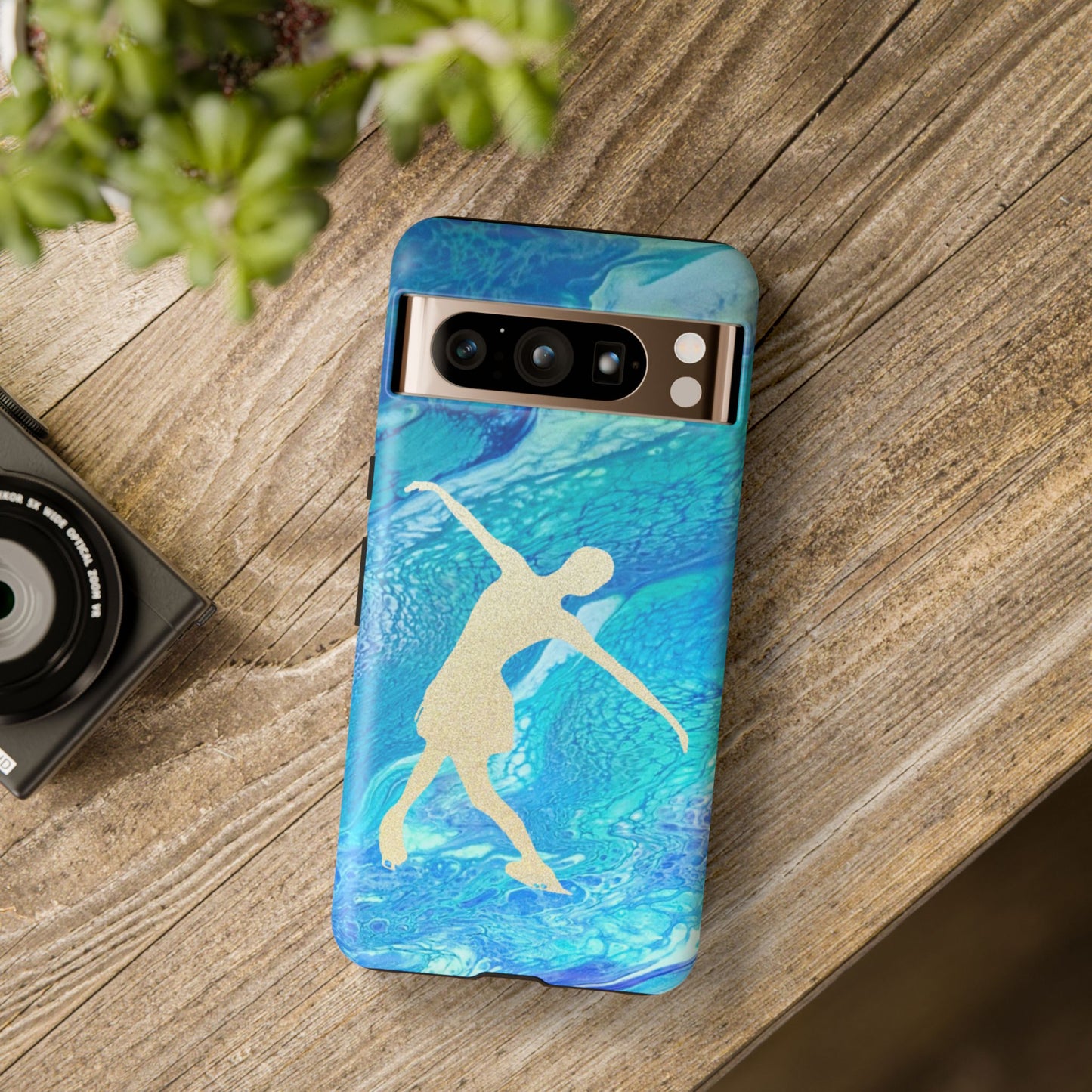 Figure skating phone cases