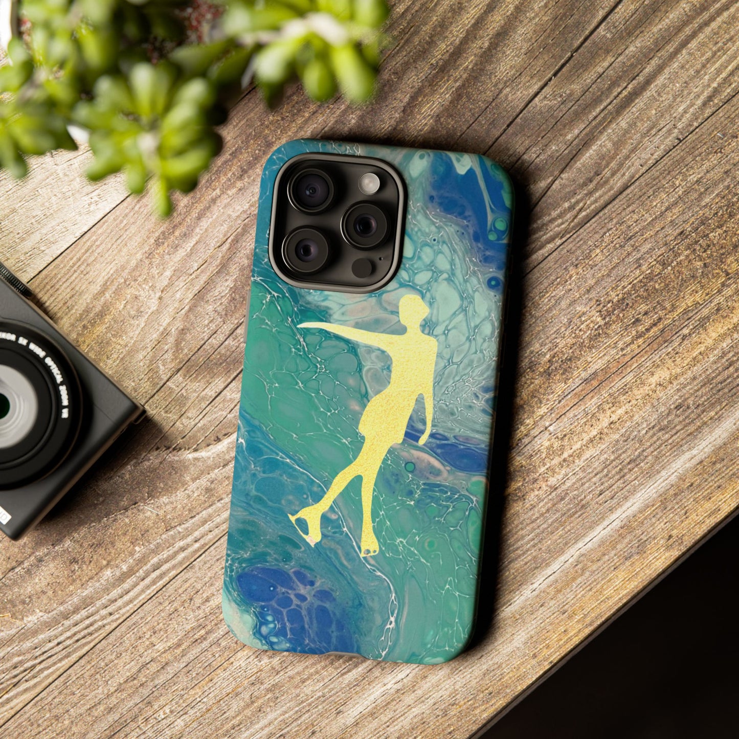 Figure skating phone cases